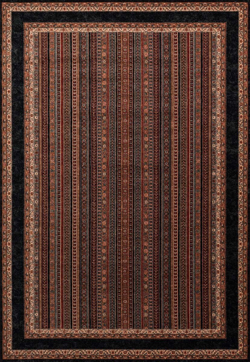 Ковер на пол 2 на 3 м в спальню, гостиную, коричневый Shapur OS1561-O20 - фотография № 3