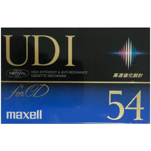 Аудиокассета UDI maxell 54