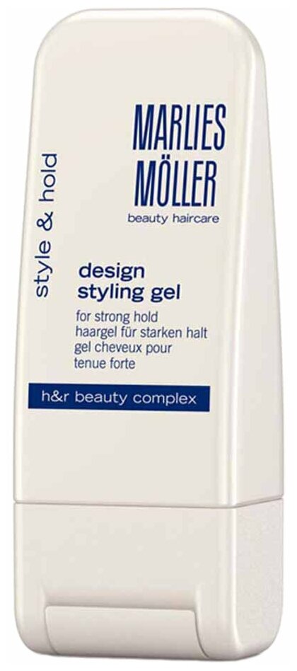 Marlies Moller Style & Hold стайлинг-гель Design Styling Gel с эффектом мокрых волос, сильная фиксация, 100 мл