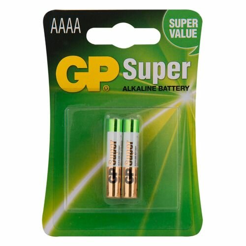 AAAA Батарейка GP Super Alkaline GP 25A-2CR2, 2 шт.