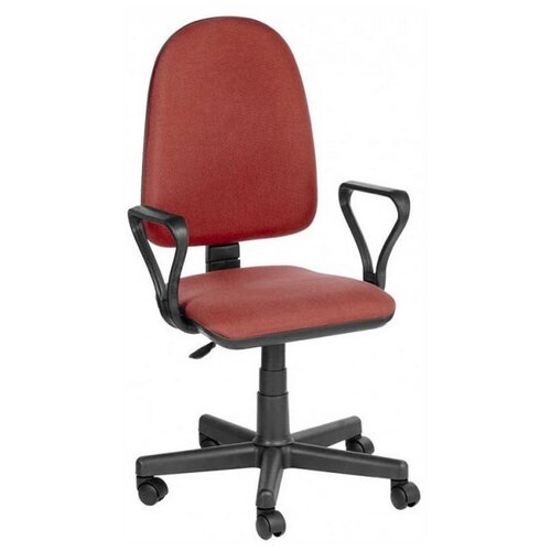 фото Компьютерное кресло евростиль престиж самба офисное, обивка: текстиль, цвет: в-9 красный