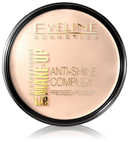 Eveline Cosmetics Пудра Art Make-Up Professional компактная Anti-Shine Complex Pressed Powder 1 шт. 32 Natural 14 г