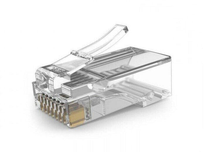 Коннектор Amatek AVC-RJ45-MC5 (8p8c) под витую пару Cat5