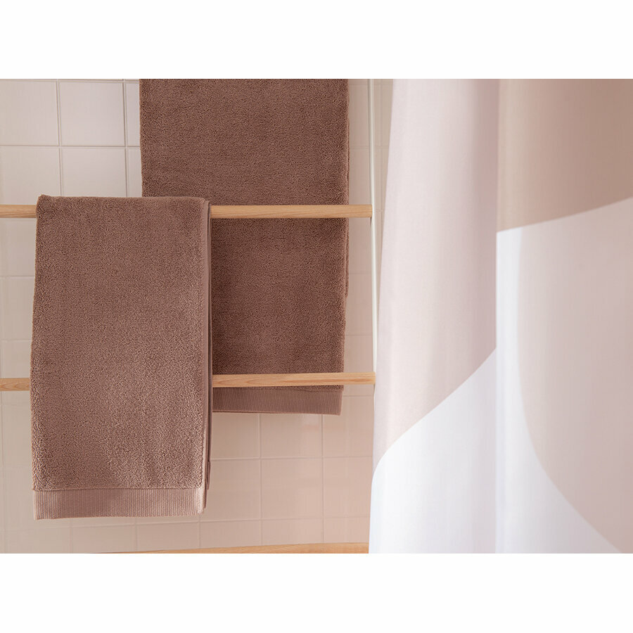 Полотенце для рук коричневого цвета essential, 50х90 см Tkano - фото №13