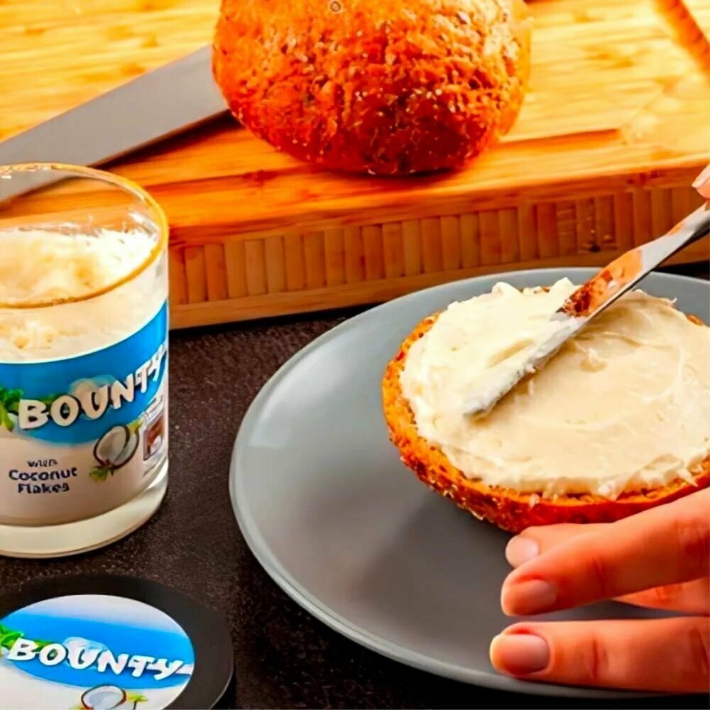 Bounty With Coconut Flakes Сладкая паста Баунти 200 гр