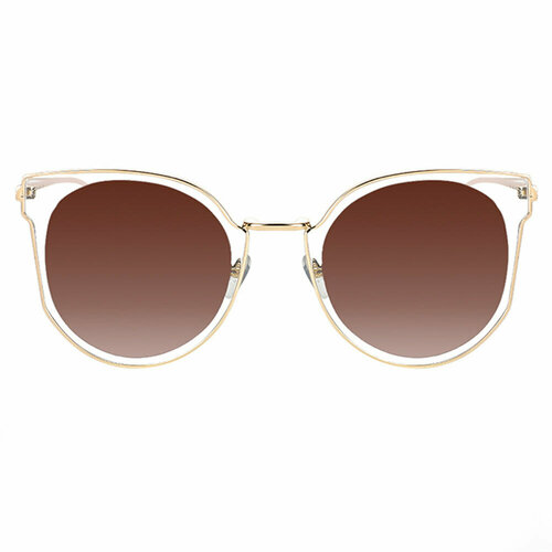 Солнцезащитные очки Cyxus, золотой, коричневый