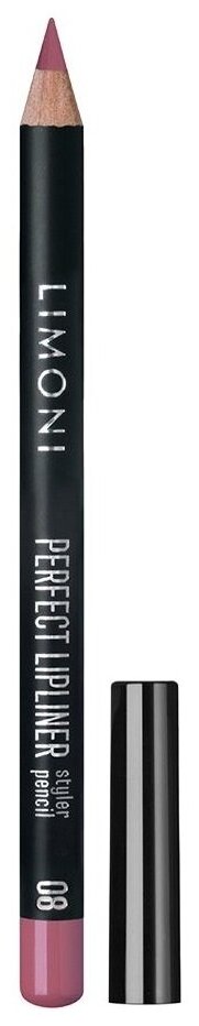 Карандаш для губ стойкий Perfect Lipliner LIMONI тон 08