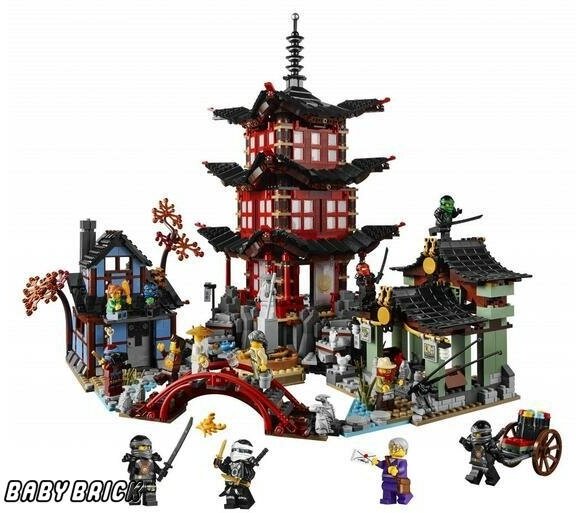 Конструктор LEGO NinjaGo Храм Аэроджитцу (LEGO 70751)