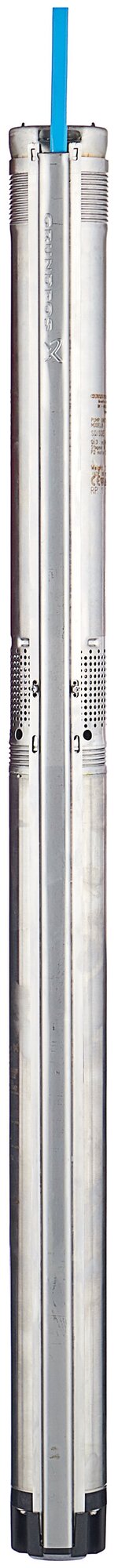 Скважинный насос Grundfos SQE 3-105 (2540 Вт) серебристый