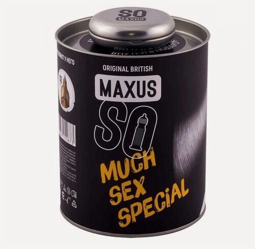 Изображение товара Текстурированные презервативы в кейсе MAXUS So Much Sex - 100 шт.