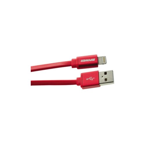 Кабель USB-Lightning MFI с подсветкой ZiPower PM6656 кабель универсальный usb lightning mfi чип zipower pm6655 1м для зарядки моб устройств sale