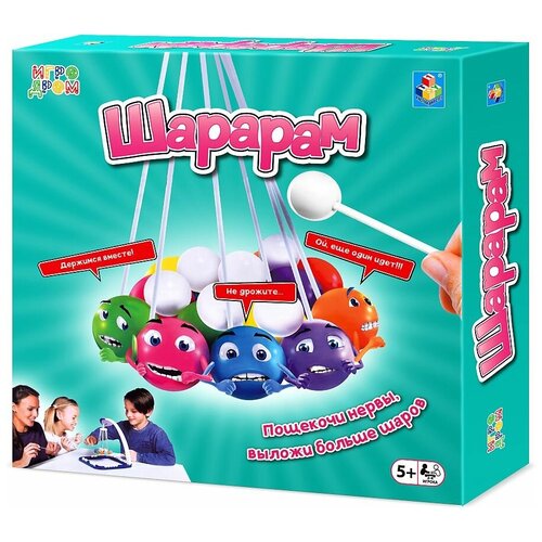 Настольная игра 1 TOY Шарарам настольная игра 1 toy неуловимая пицца