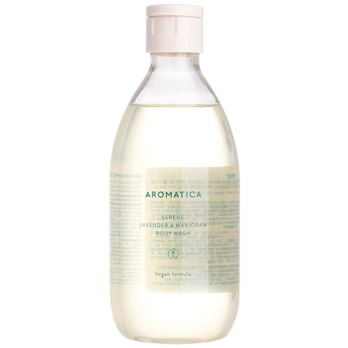 Гель для душа с лавандой и майораном Aromatica Serene Lavender&Marjoram Body Wash 300мл