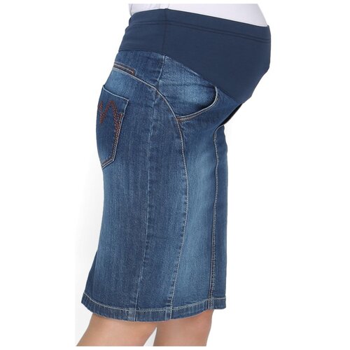 фото Юбка i love mum, размер 48, синий