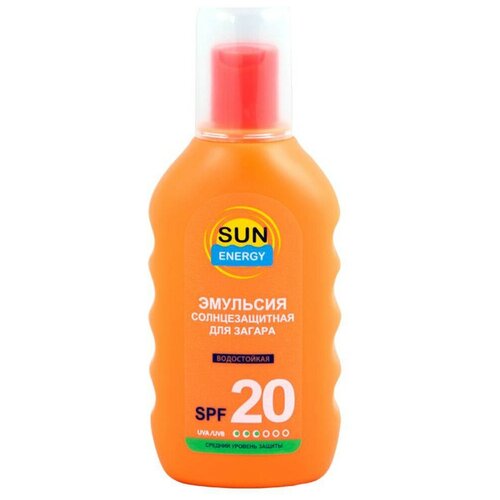 Sun Energy Солнцезащитная эмульсия SPF 20 SPF 20, 150 мл