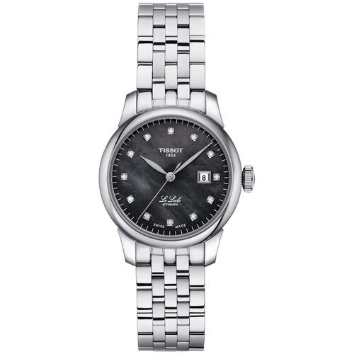 наручные часы tissot t classic черный серебряный Наручные часы TISSOT T-Classic, серебряный, черный