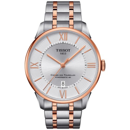 Наручные часы TISSOT T-Classic, золотой, серебряный наручные часы tissot t classic серебряный золотой