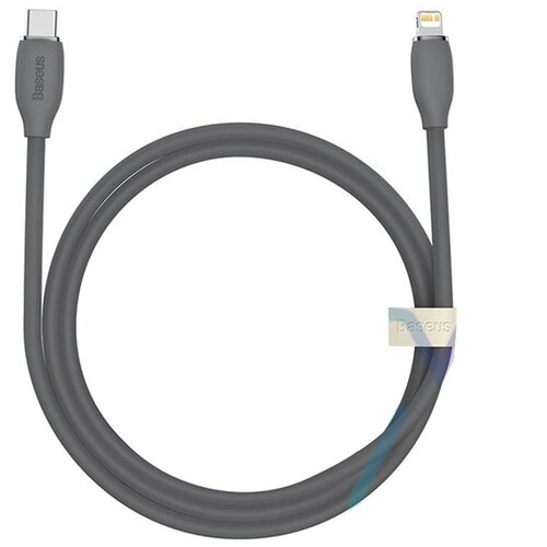 Кабель Baseus Jelly Liquid Silica Gel Fast Charging Data Cable Type-C to Lightning 20W 1.2m Black (CAGD020001)