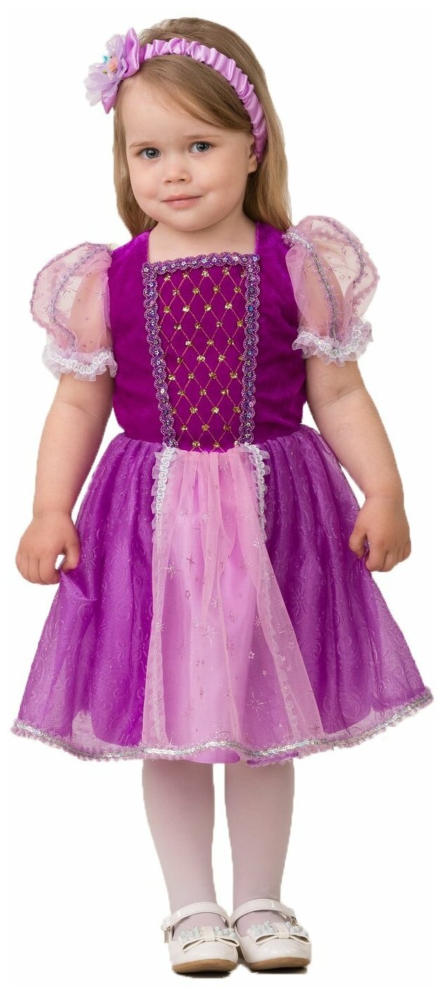 7073 "Принцесса "Рапунцель" (Платье) р.98-56 — фото 1