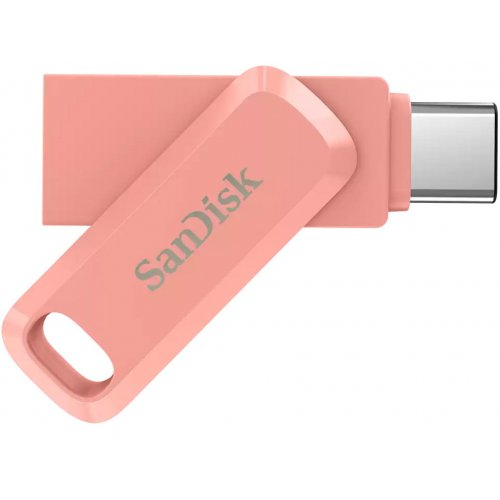 SanDisk Флеш накопитель SanDisk Ultra Dual Drive Go 64GB, USB 3.1 - USB Type-C, Pink
