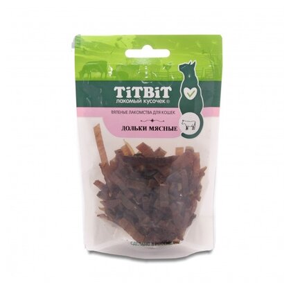 Titbit Вымя говяжье мини лакомство для собак 40 гр (10 шт)
