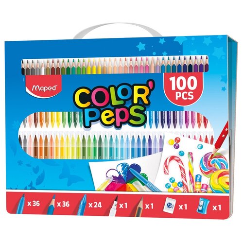 Maped Набор для рисования Color'Peps Kit 100 (907003) 1 шт.