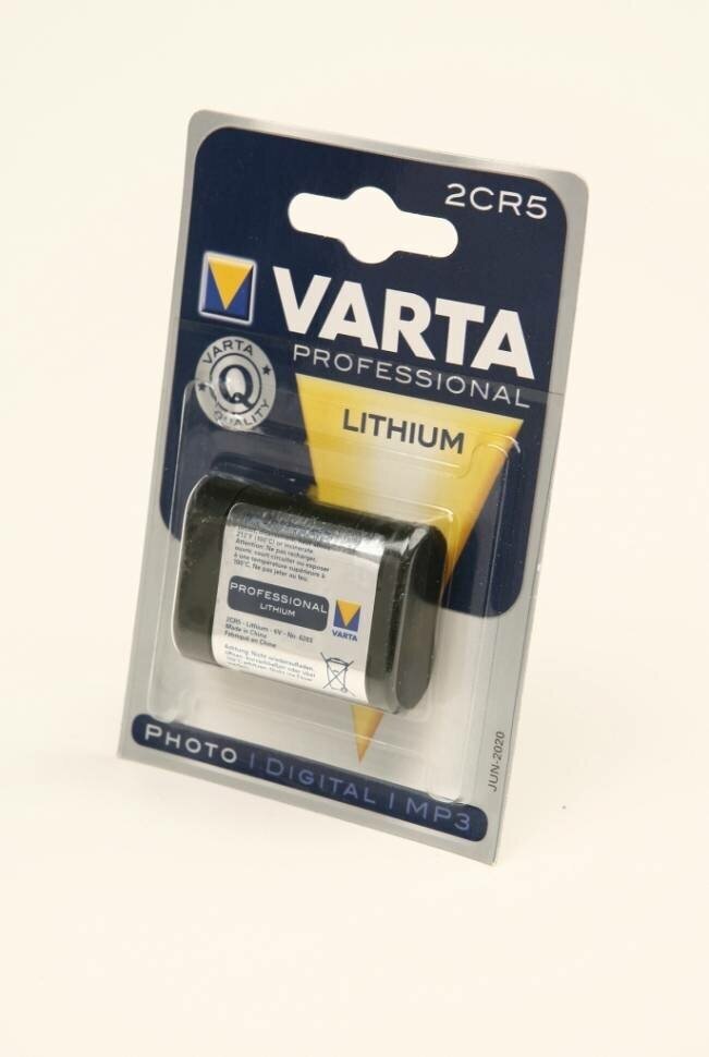 Батарейка Varta 2CR5 Bli 1 Lithium (6203301401) - фото №19