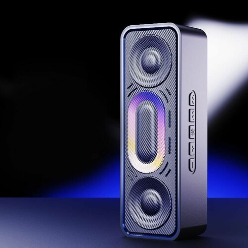 Портативная колонка с 3D звучанием и LED подсветкой 200000₽