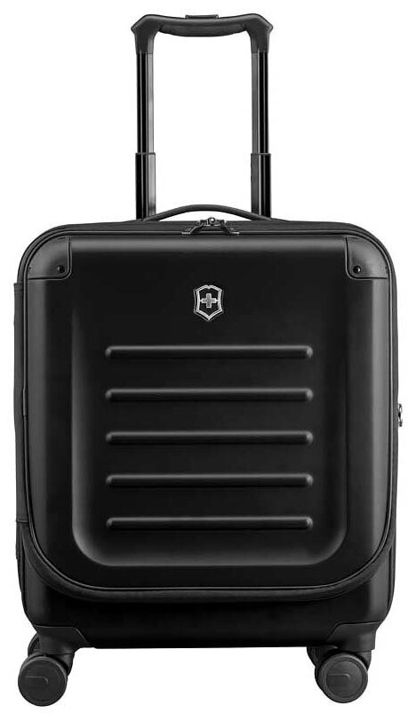 Чемодан VICTORINOX 31318101, 37 л, размер S, черный