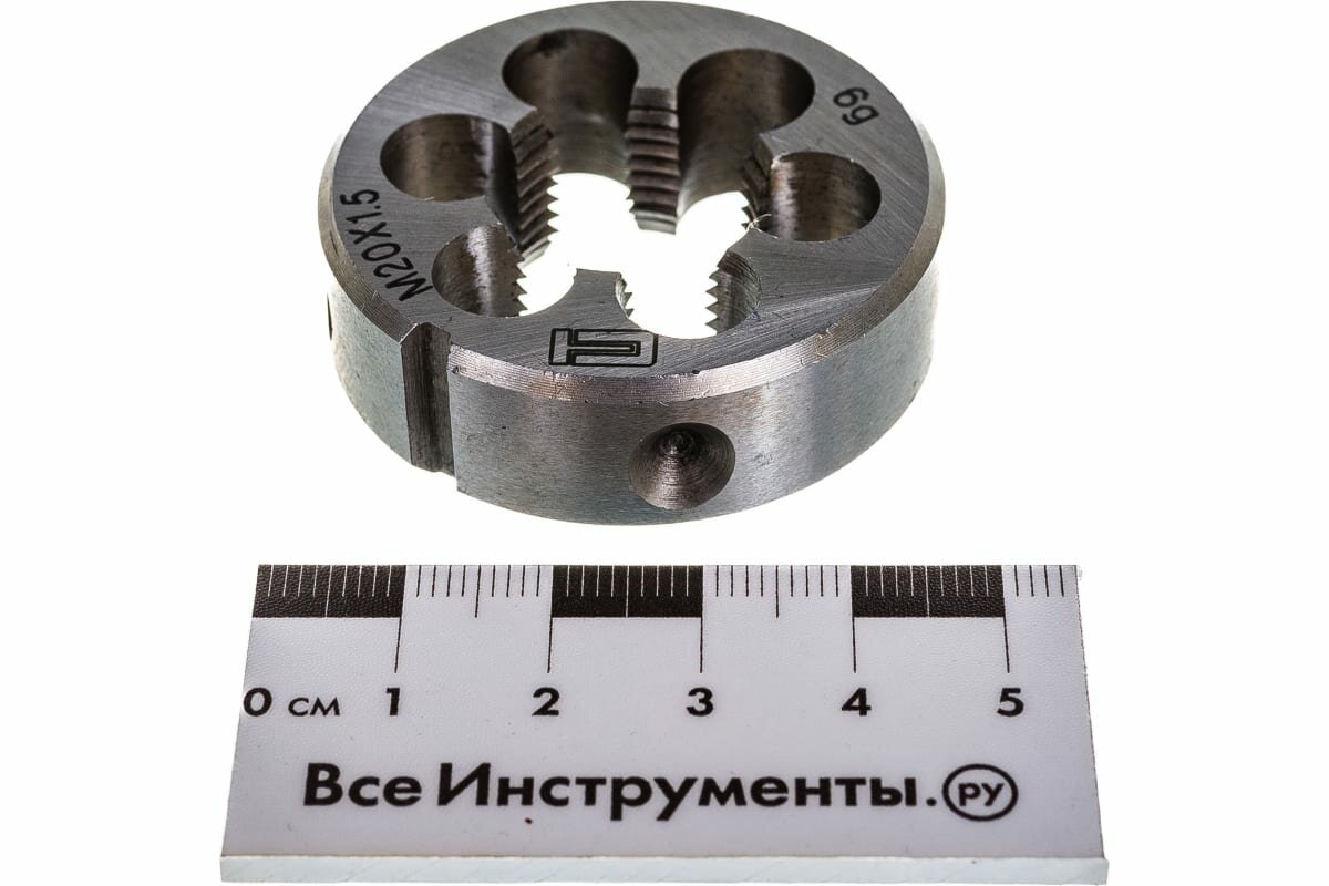 Плашка М20 х 1.5 мм Сибртех - фотография № 15