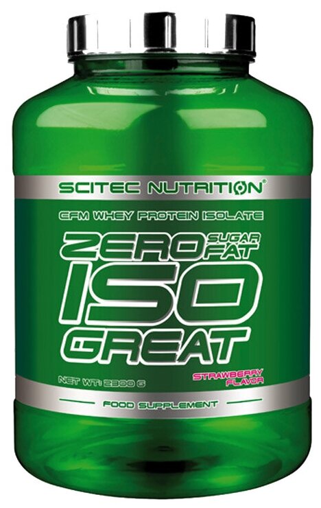 Scitec Zero Isogreat 2300g Strawberry