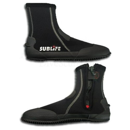 Sublife Боты ATBC5 5мм 47, Черный, Унисекс
