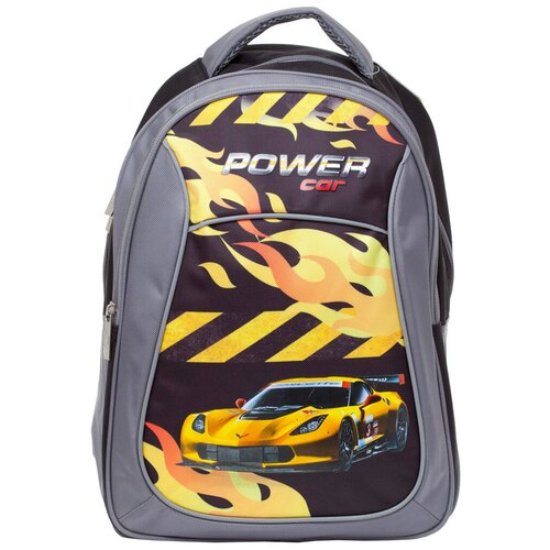 BG Рюкзак Start Power car SBS 2735 серыйжелтый 1381₽