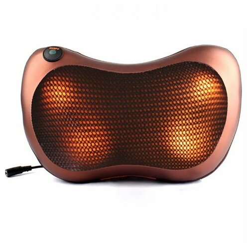 Car & Home массажная подушка 8028 31x21x10 см, коричневый