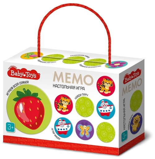 Игра настольная мемо Baby Toys