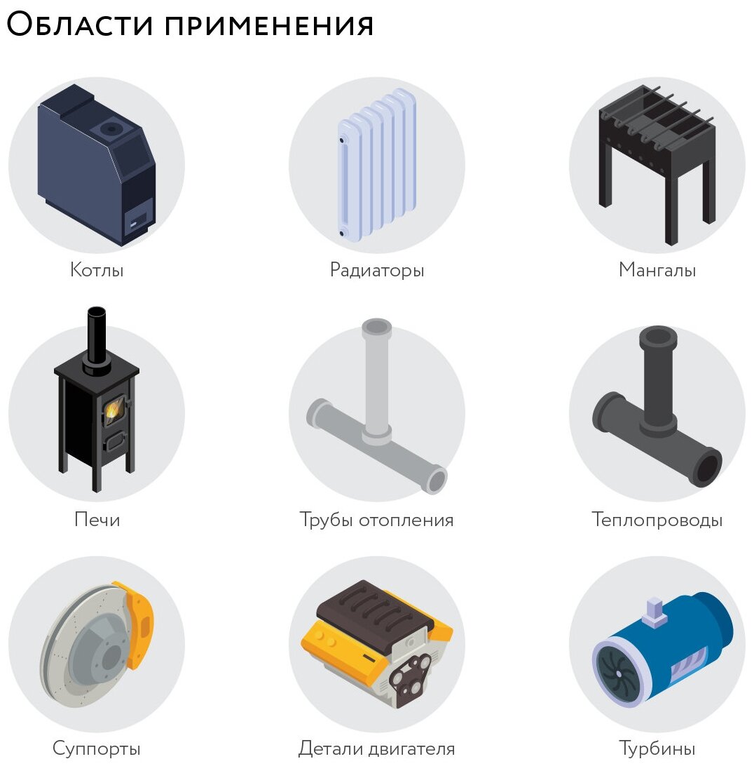 Эмаль кремнийорганическая (КО) Elcon термостойкая Max Therm до 700°C, матовая, темный шоколад, 0.4 кг - фотография № 18