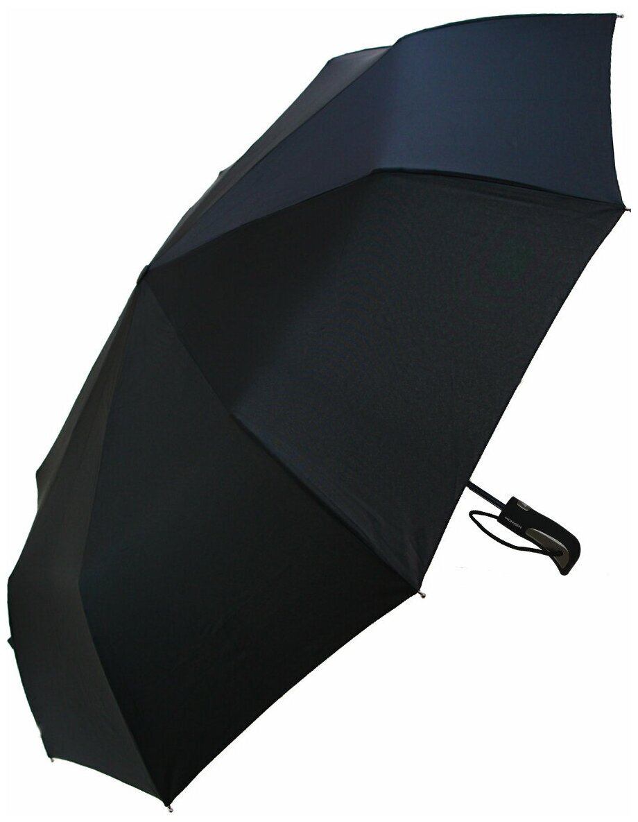 Мужской складной зонт monsoon umbrella полуавтомат 9002В/черный