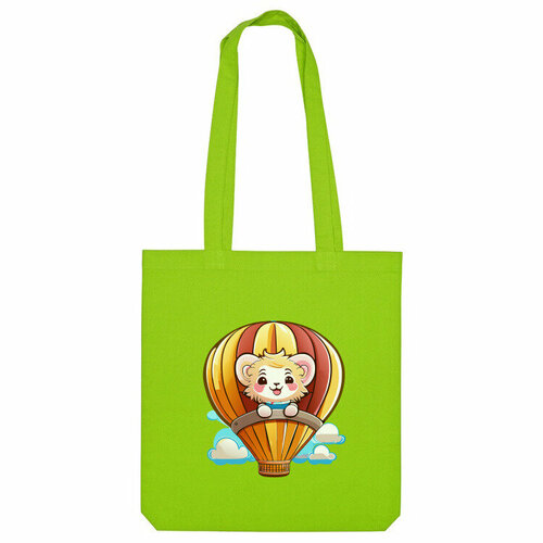 фото Сумка шоппер us basic, зеленый