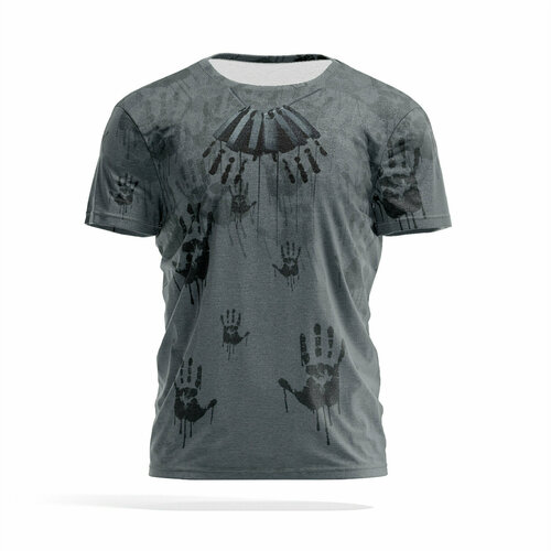 фото Футболка panin brand, размер xxxl, серый