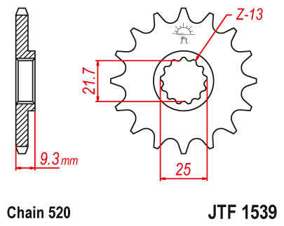 Звезда JTF1539.14