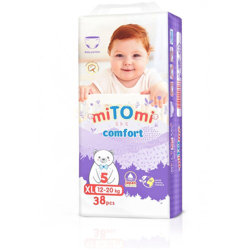 MiTOmi трусики Comfort XL (12-20 кг) 38 шт.