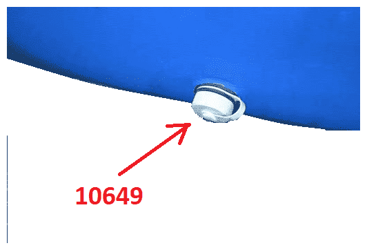 Пробка для сливного клапана бассейнов 10649
