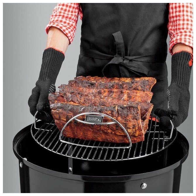 Перчатки Weber BBQ Mitt Black Размер (L/XL) - фотография № 2