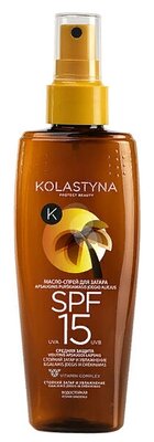 Kolastyna Масло-спрей для загара SPF 15