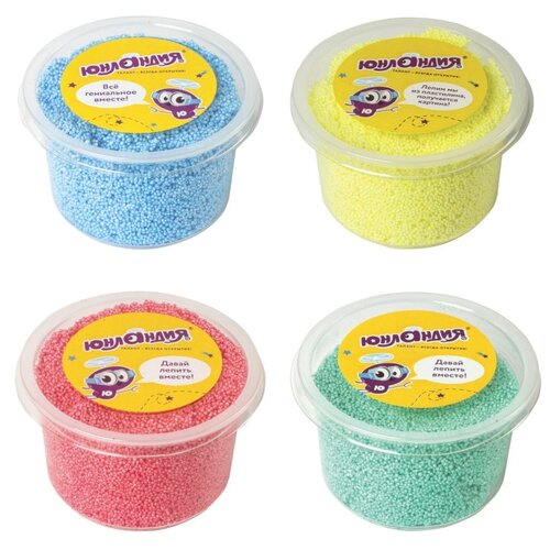 фото Набор для лепки юнландия пластилин шариковый юнландик в зооп