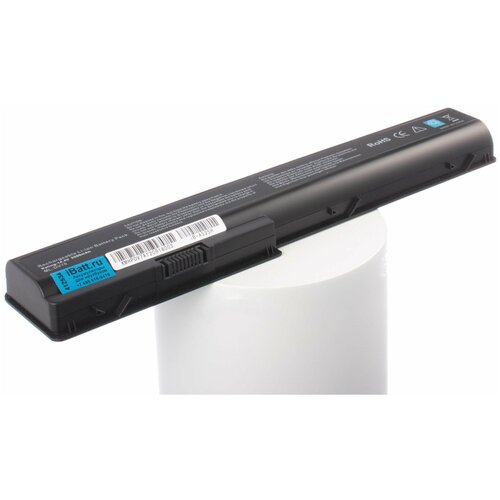 Аккумуляторная батарея iBatt iB-B1-A325H 5200mAh для ноутбуков HP-Compaq HSTNN-iB75, 480385-001, GA08, аккумулятор батарея для ноутбука hp pavilion dv7z 1000 hstnn ib75 14 4v 5200 mah