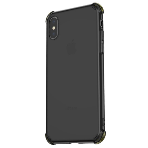 фото Чехол силиконовый iphone xs max, hoco,ice shield series, черный