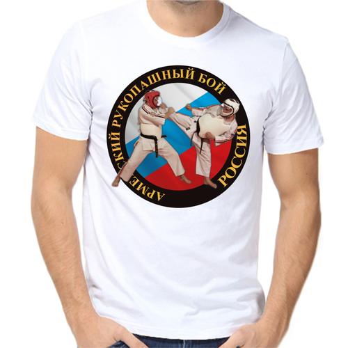 Футболка размер XL, белый футболка coolpodarok армейский рукопашный бой россия