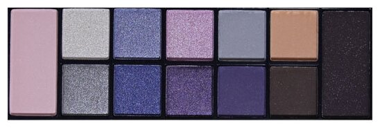 TF Cosmetics Палетка теней 12 Color Pallette Eyeshadow Pearl & Matte 04 сине-фиолетовый