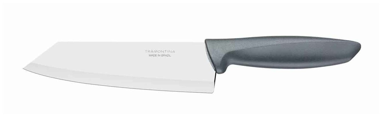 Нож поварской 28,6 см Plenus Tramontina серый